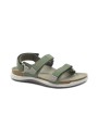 1 - BIRKENSTOCK KALAHARI 1019027 khaki verde sandali donna fibbie