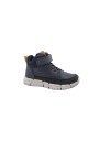 1 - GEOX J369BA navy blu scarpe bambino sneakers lacci strappo 29/35
