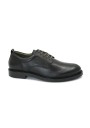 1 - AMBITIOUS 13610-6583AM black nero scarpe uomo eleganti derby lacci pelle