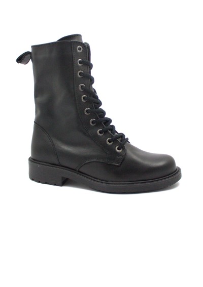 1 - CLARKS ORINOCO 2 STYLE black nero scarpe donna scarponcino stivaletto lacci pelle