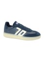 1 - BACK 70 108002 BOSTON navy scarpe uomo sneakers lacci suede