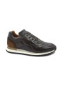 1 - AMBITIOUS 12439-6565 brown marrone scarpe uomo sneakers lacci pelle