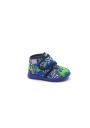 1 - GRUNLAND DALY PA1151 royal royal scarpe bambino pantofole tessuto strappo plantare